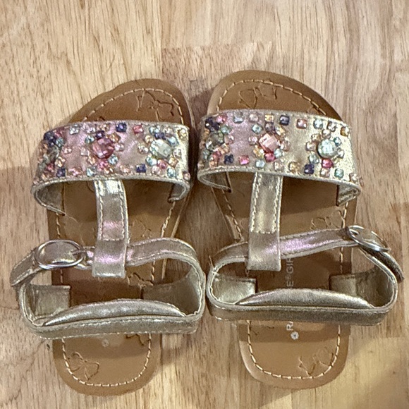Converse Glittery Rainbow Sneakers & Sparkle Sandals Size 7 Set - Picture 14 of 14